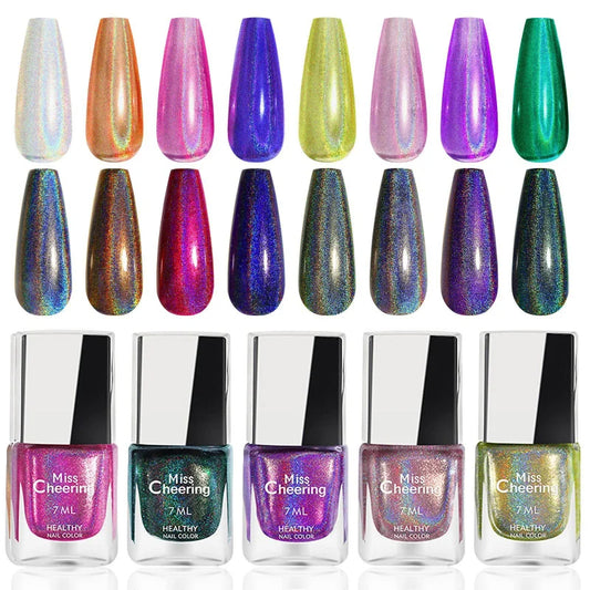 Aurora Borealis Holographic Nail Polish Collection