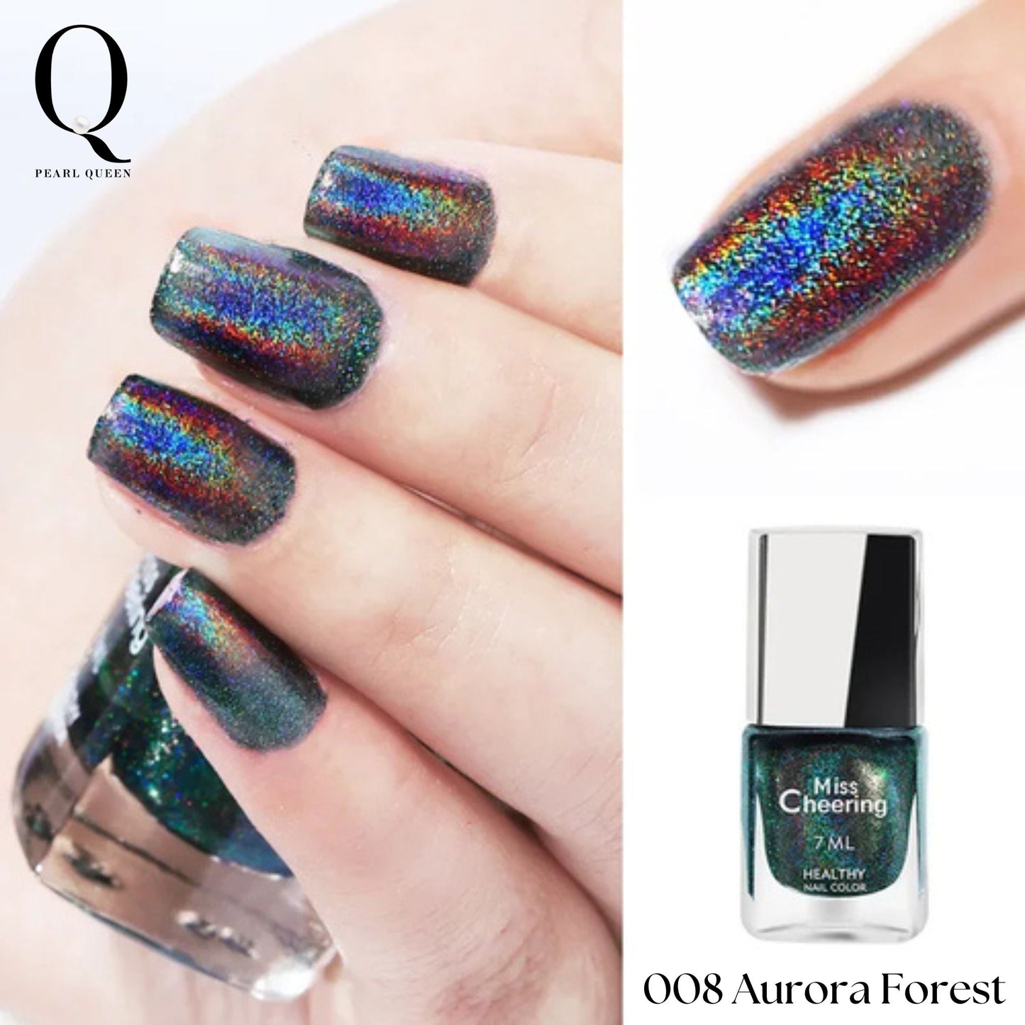 Aurora Borealis Holographic Nail Polish Collection