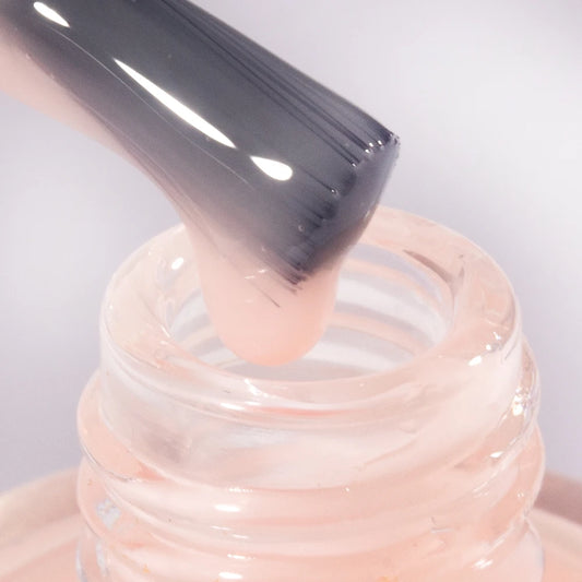 Healthy Pink Nail Strengthener – Keratin Base Coat with Protein & Calcium