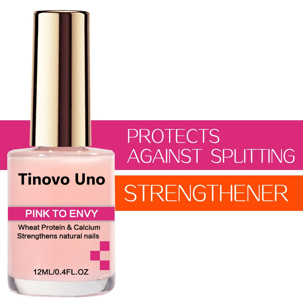 Healthy Pink Nail Strengthener β Keratin Base Coat with Protein & Calcium