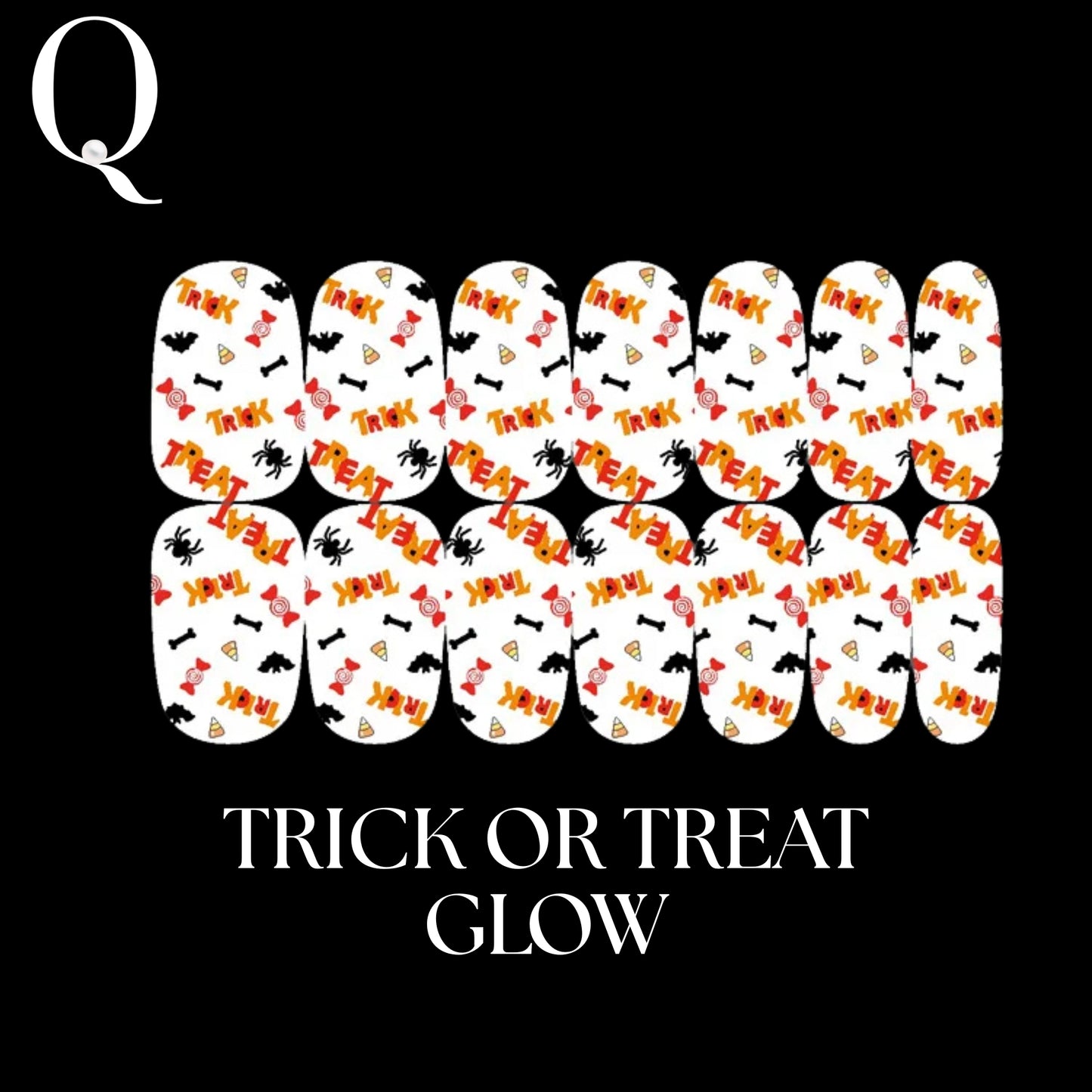 🎃 Everyday Spooky – 🎈Playful & Cute Full Nail Stickers Set