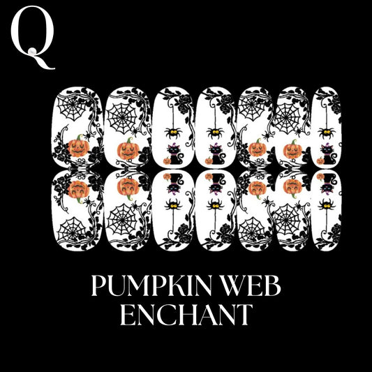 🎃 Everyday Spooky – Gothic & Elegant Full Nail Stickers Set 🕸