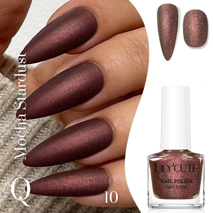 Velvet Bloom Collection – Matte Nail Polish