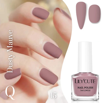 Velvet Bloom Collection – Matte Nail Polish