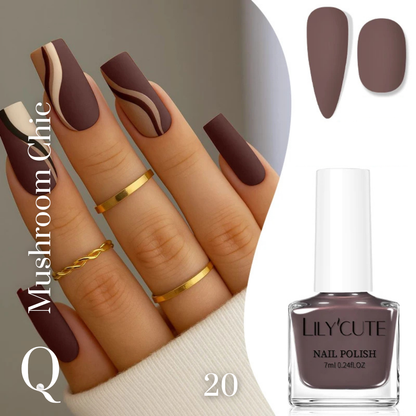 Velvet Bloom Collection – Matte Nail Polish