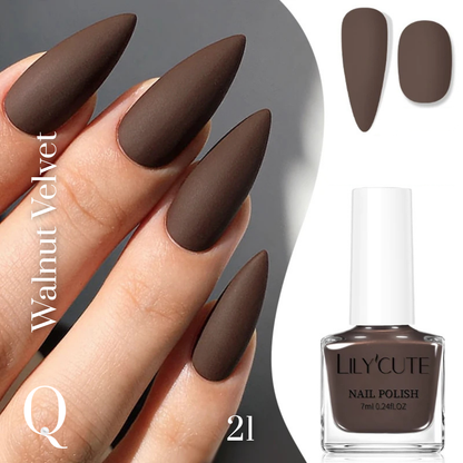 Velvet Bloom Collection – Matte Nail Polish