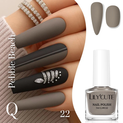 Velvet Bloom Collection – Matte Nail Polish