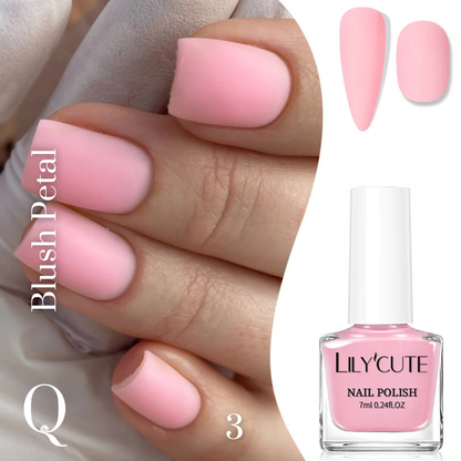Velvet Bloom Collection – Matte Nail Polish