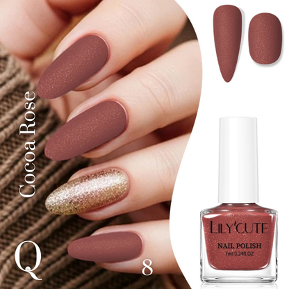 Velvet Bloom Collection – Matte Nail Polish