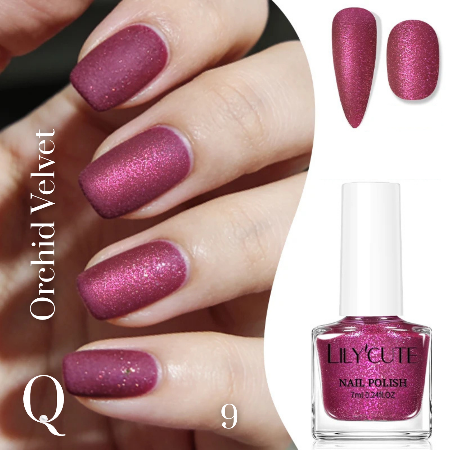 Velvet Bloom Collection – Matte Nail Polish