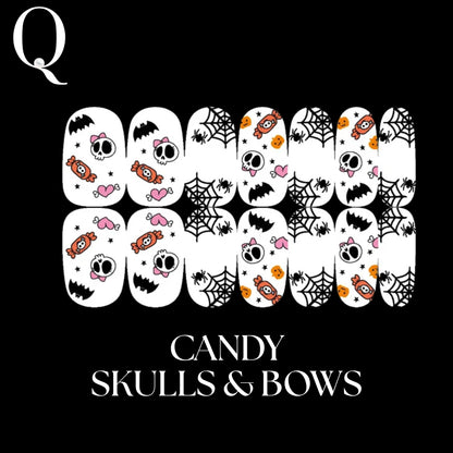🎃 Everyday Spooky – 🎈Playful & Cute Full Nail Stickers Set