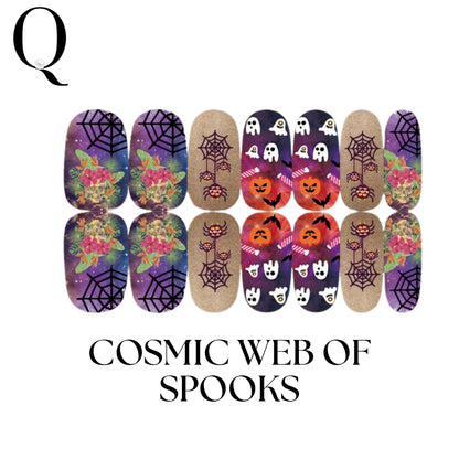 🎃 Everyday Spooky – 🎈Playful & Cute Full Nail Stickers Set