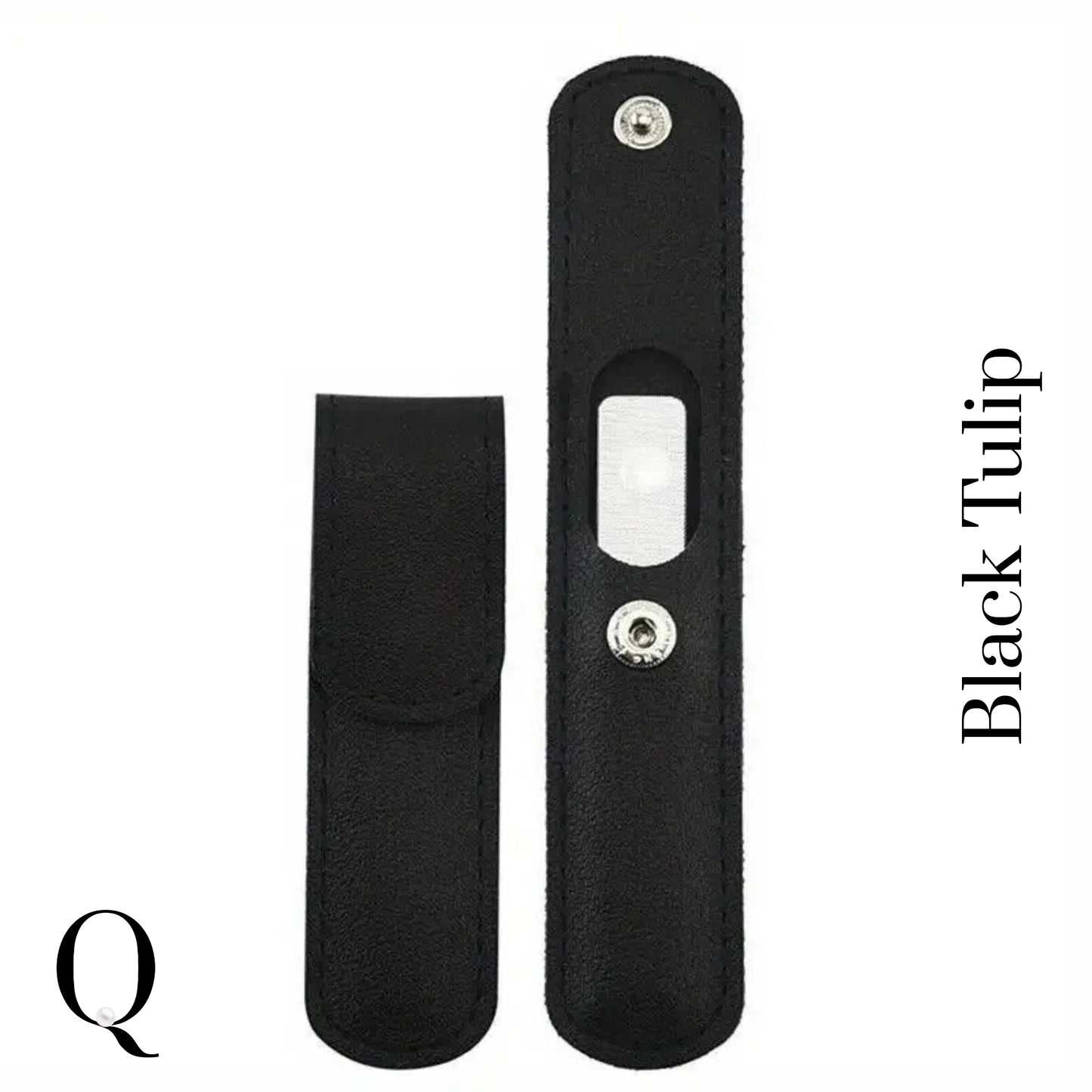 Glass Nail File in Protective Keychain Case