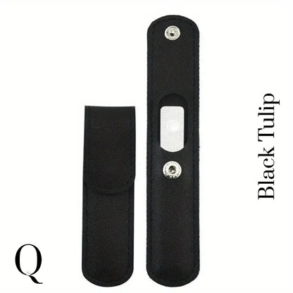 Glass Nail File in Protective Keychain Case
