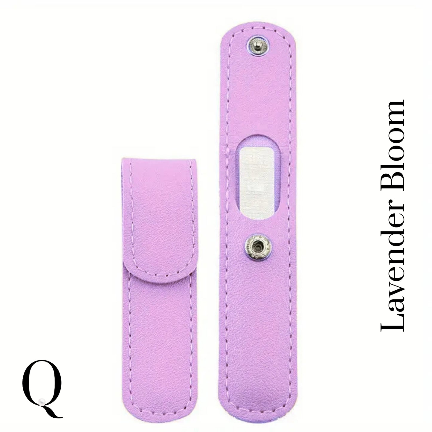Glass Nail File in Protective Keychain Case