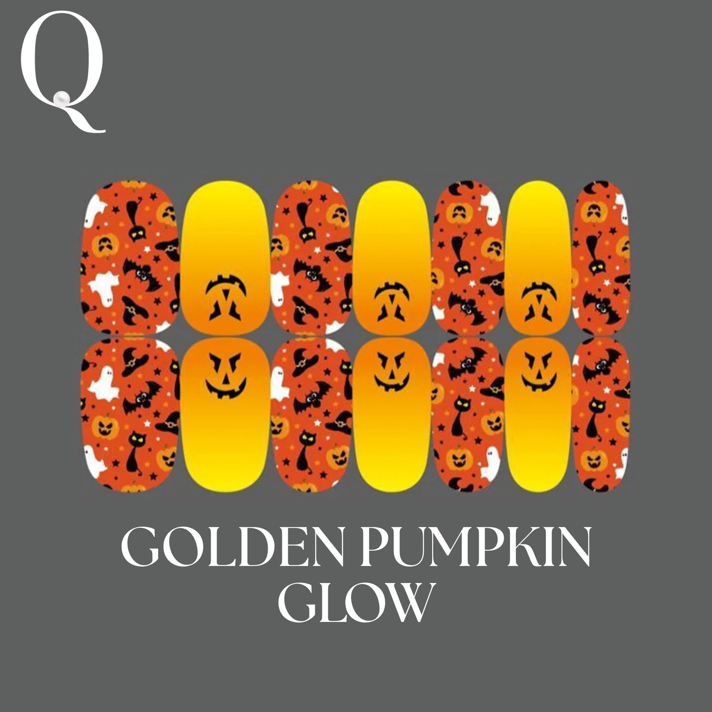 🎃 Everyday Spooky – 🎈Playful & Cute Full Nail Stickers Set