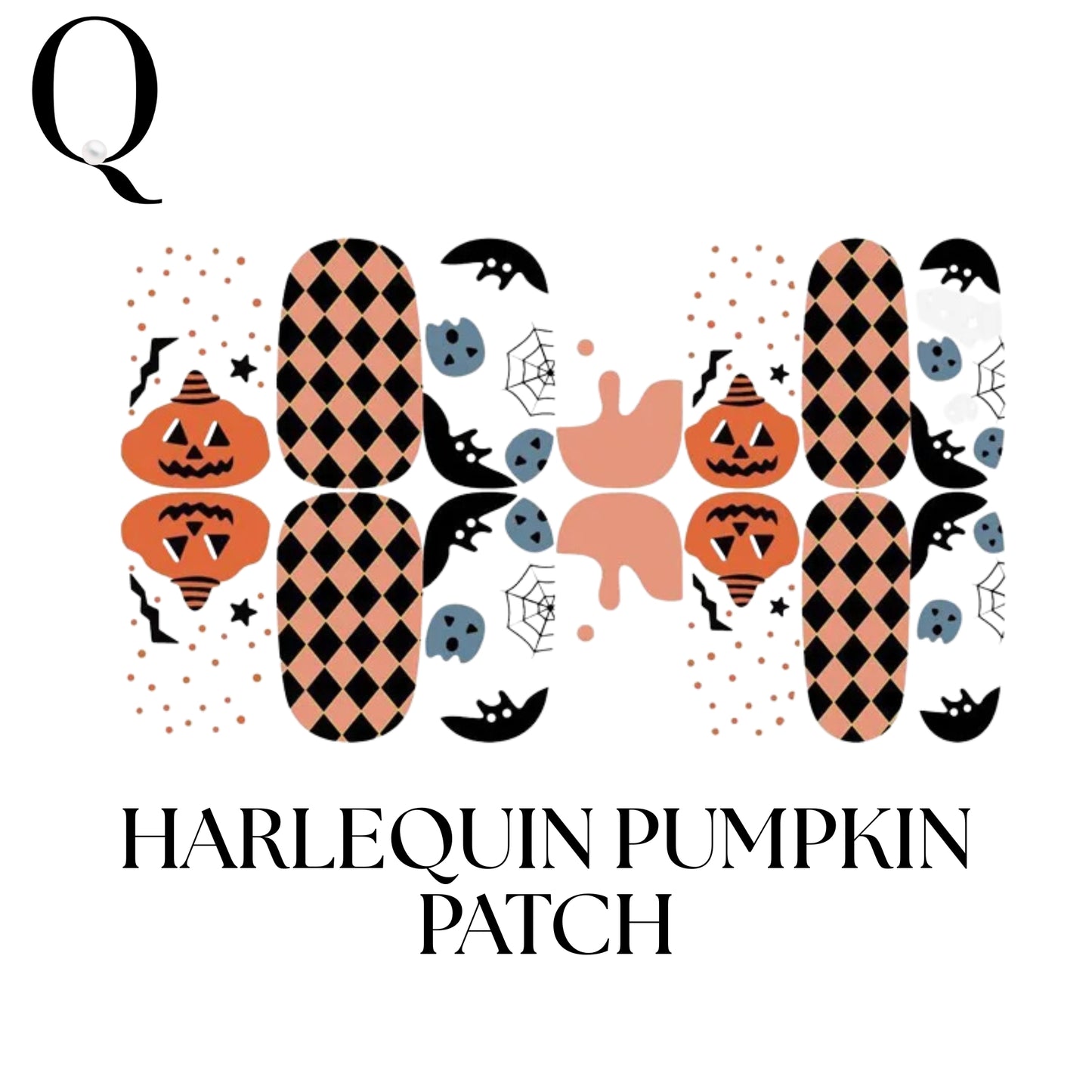🎃 Everyday Spooky – 🎈Playful & Cute Full Nail Stickers Set