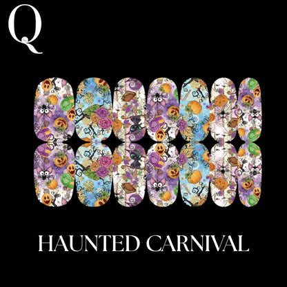 🎃 Everyday Spooky – 🎈Playful & Cute Full Nail Stickers Set