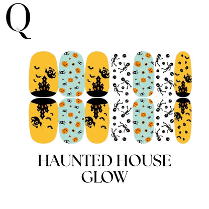 🎃 Everyday Spooky – 🎈Playful & Cute Full Nail Stickers Set