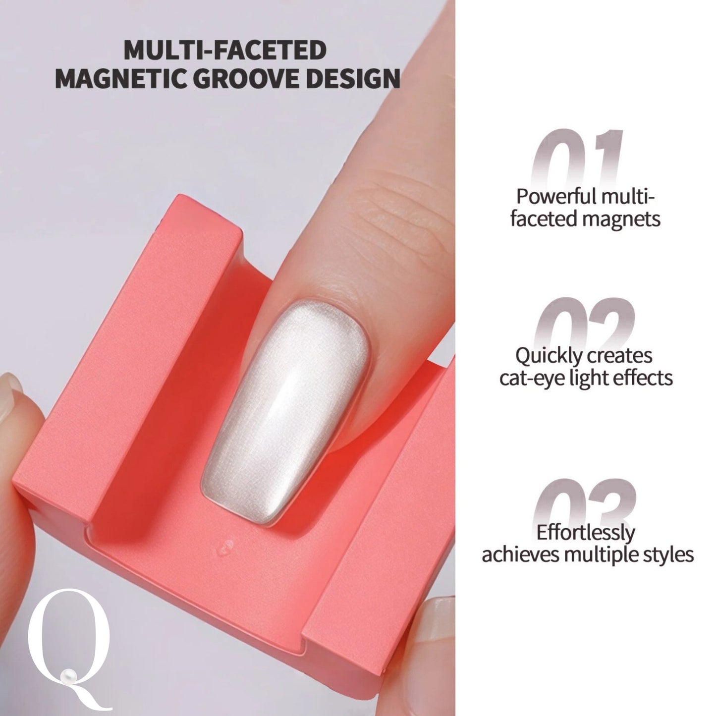 Cat-Eye Nails Magnet