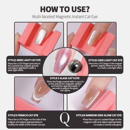 Cat-Eye Nails Magnet