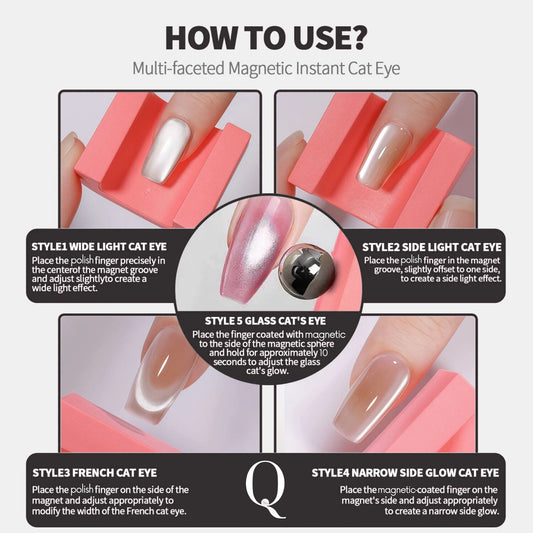 Cat-Eye Nails Magnet