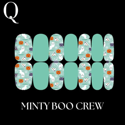 🎃 Everyday Spooky – 🎈Playful & Cute Full Nail Stickers Set