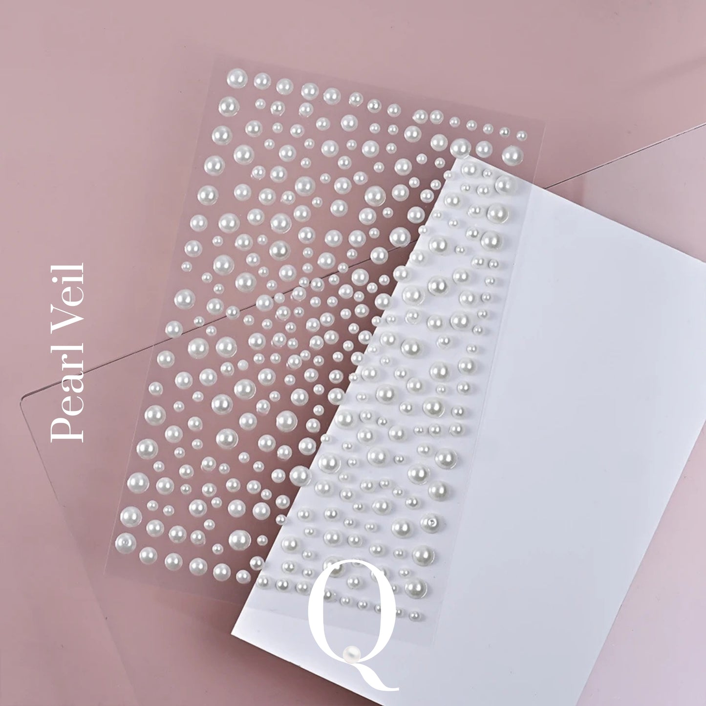 Pearl Nail Stickers Self-Adhesive