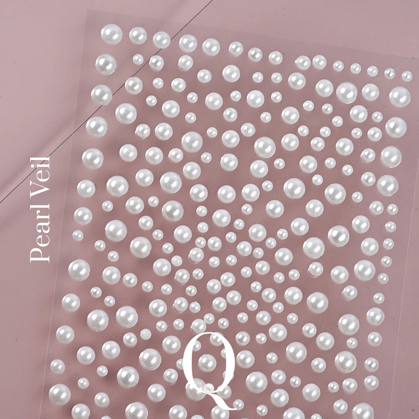 Pearl Nail Stickers Self-Adhesive