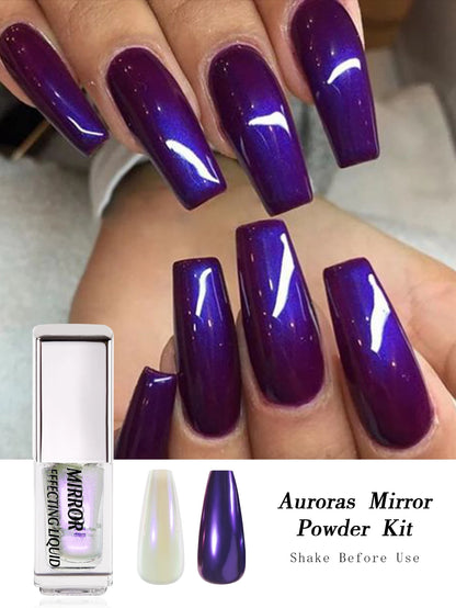 Liquid Chrome Magic Mirror Nail Powder