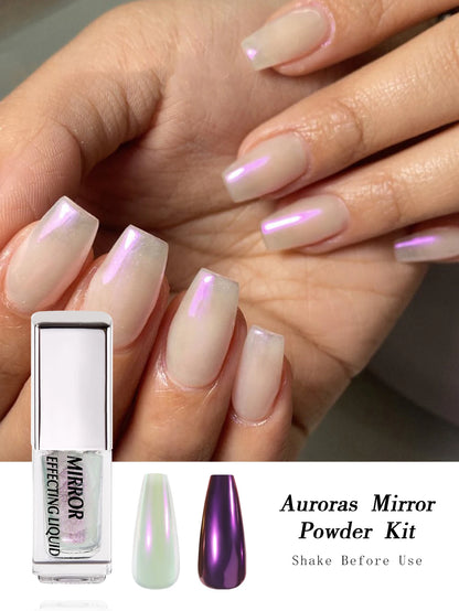 Liquid Chrome Magic Mirror Nail Powder