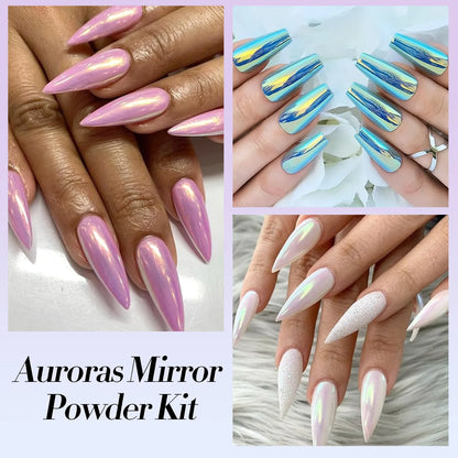 Liquid Chrome Magic Mirror Nail Powder