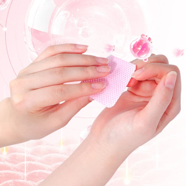 Plant-Based Nail Polish Remover Kit 🌸