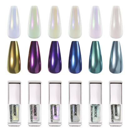 Liquid Chrome Magic Mirror Nail Powder
