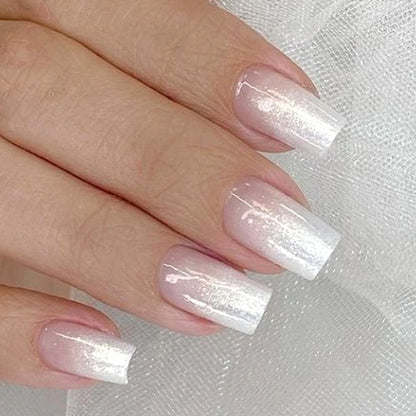 White Shimmer Nail Polish 12ml