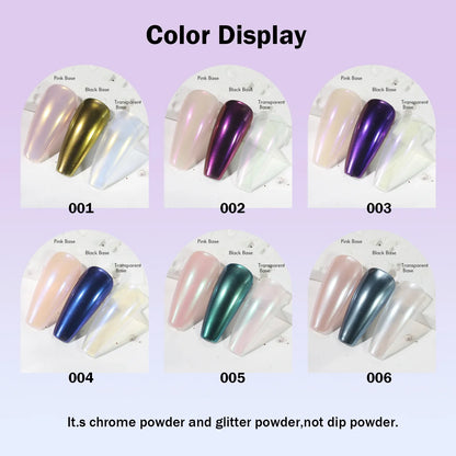 Liquid Chrome Magic Mirror Nail Powder