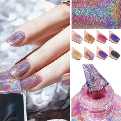 Aurora Borealis Holographic Nail Polish Collection