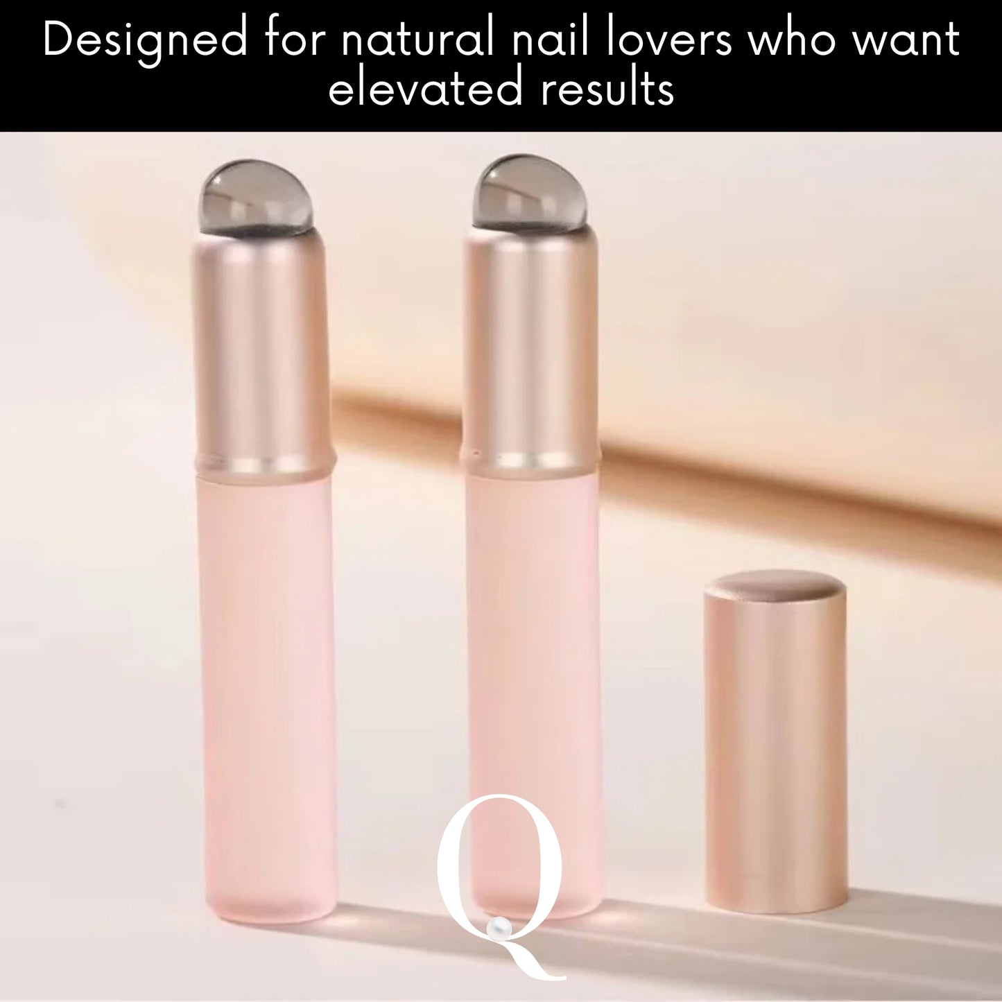 Mini Silicone Blending Brush – Pink & Grey Tips