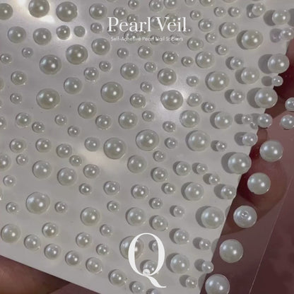 Pearl Nail Stickers Self-Adhesive