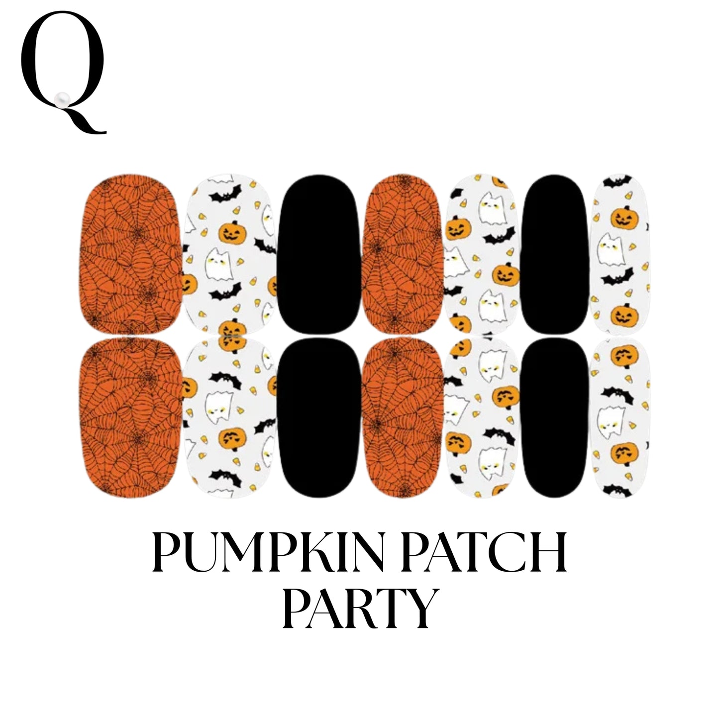 🎃 Everyday Spooky Classics – 🌙 Spooky Classics 🌙 Full Nail Stickers Set